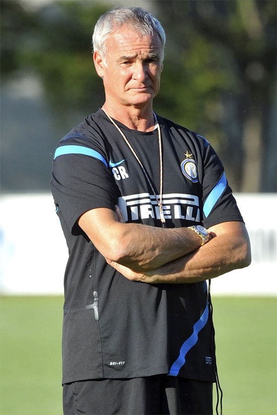 Ranieri cũng có thời gian dẫn dắt Inter Milan. Năm 2012, HLV này tới Monaco để giành vé lên hạng Ligue 1. Trong mùa tiếp theo, Ranieri cùng Monaco giành vị trí thứ hai Ligue 1, chỉ sau PSG. Thành tích này là chưa đủ với tham vọng của ông chủ, dẫn tới việc Ranieri không được gia hạn hợp đồng.