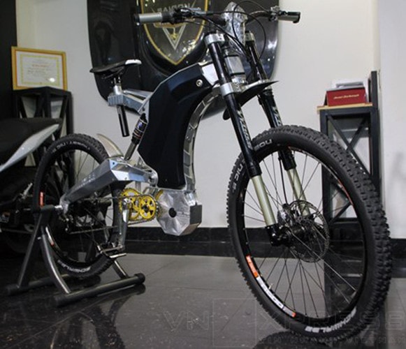 Xe đạp M55 Terminus bike là dòng xe đạp địa hình cao cấp nhất của Hãng xe M55 đến từ Hungary do chính hoàng tử Monaco thiết kế và chỉ sản xuất 250 chiếc trên toàn thế giới. Toàn bộ khung sườn được làm bằng khối hợp kim nhôm cắt theo công nghệ CNC giúp xe có độ chắc khỏe vượt trội. Các bộ phận chủ yếu trong xe đều được làm bằng sợi carbon và titanium giúp xe sở hữu body khá nhẹ. Tại Việt Nam, M55 Terminus bike có giá 700 triệu đồng, tương đương 31.000 USD.