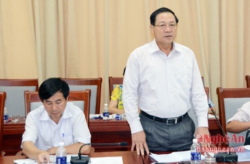 Đồng chí Lê Minh Thông - Ủy viên BTV tỉnh ủy, Phó Chủ tịch UBND tỉnh, Trưởng Ban chỉ đạo liên ngành về an toàn thực phẩm tỉnh Nghệ An khẳng định quyết tâm xử lý nghiêm, chấn chỉnh tình trạng vi phạm ATVSTP vì sức khỏe người dân.