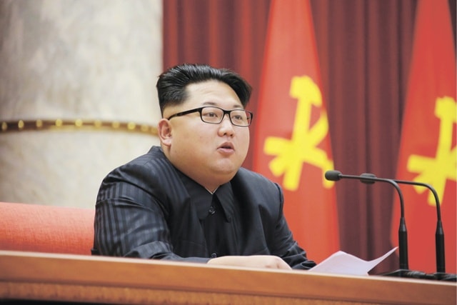 Nhà lãnh đạo Triều Tiên Kim Jong Un. Ảnh: Reuters.