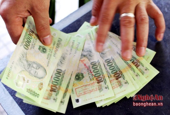 và tiền giả đã được tiêu hủy vào sáng 6/5