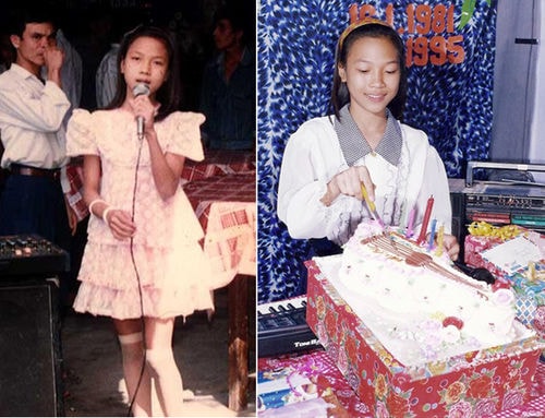 Mỹ Tâm sinh ngày 16/1/1981. Nữ ca sĩ được đánh giá hiền lành, nhút nhát khi còn nhỏ nhưng rất tích cực tham gia các hoạt động văn nghệ ở trường. Mỹ Tâm đoạt giải A Liên hoan tiếng hát Miền Trung và Tây Nguyên khi học cấp hai và giành Huy chương vàng Giọng hát hay Xuân 1997 toàn thành phố Đà Nẵng khi 16 tuổi.