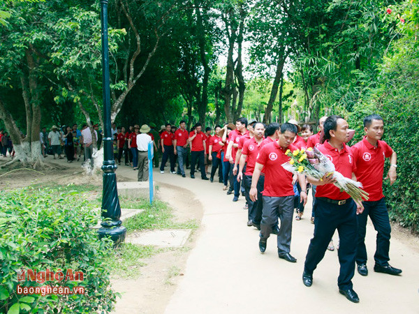 Những ngày này tại Khu Di tích Kim Liên 