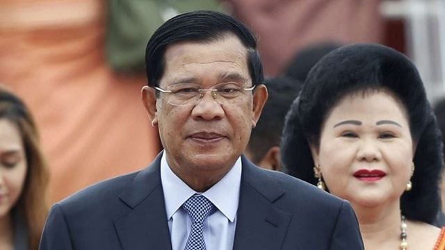 Thủ tướng Campuchia Hun Sen. Ảnh: AP