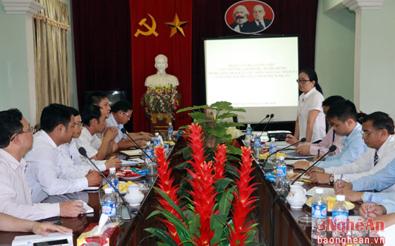 Đại diện của Học viện Chính trị Quốc gia Hồ Chí Minh chia sẻ về những kinh nghiệm trong chuyến công tác