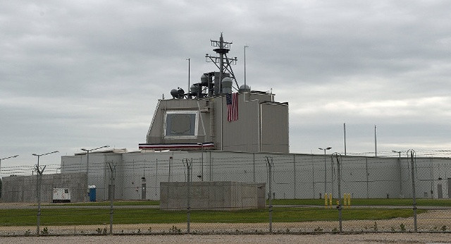 Trạm phòng thủ tên lửa Aegis Ashore của Mỹ ở căn cứ quân sự Deveselu, Romania. Ảnh: AFP.