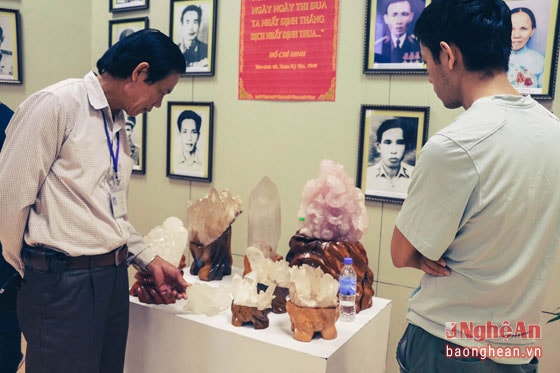 Triển lãm năm 2016 cũng trưng bày nhiều loại đá quý