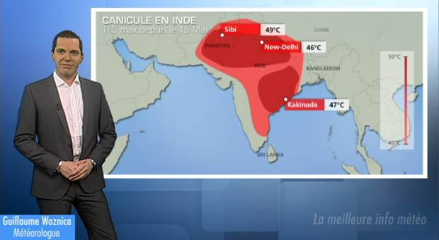 Cơ quan dự báo khí tượng đồng thời cũng đưa ra cảnh báo về “một đợt nắng nóng nghiêm trọng” diễn ra ở khu vực phía bắc và phía tây Ấn Độ trong những ngày cuối tuần. Ảnh: Internet