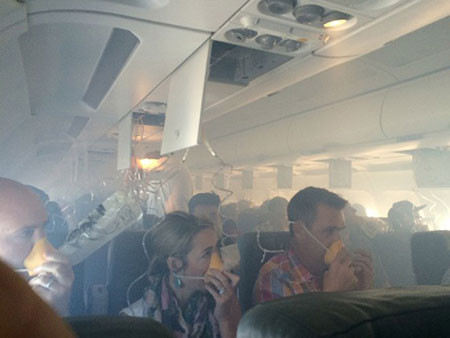 Đã có cảnh báo khói trên MS804 trước khi chiếc máy bay gặp tai nạn (Ảnh Internet)