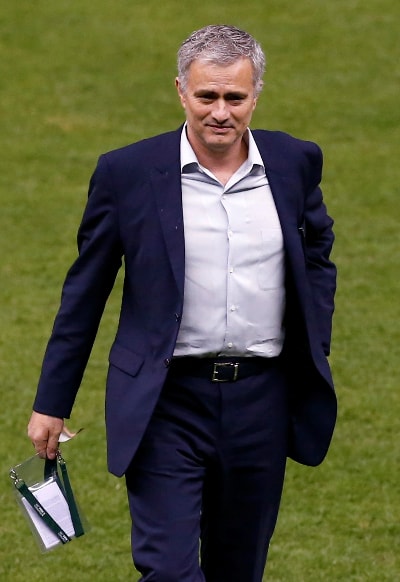 Mourinho trong trận đấu giao hữu của FIFA gần đây. Ảnh: Reuters.