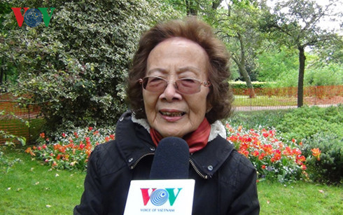 Bà Thérèse Nguyễn Văn Ký – nguyên Chủ tịch Hội Người Việt Nam tại Pháp UGVF
