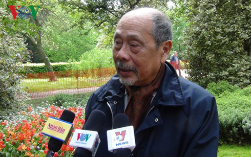 Ông Nguyễn Văn Bổn, Nguyên Phó Chủ tịch Hội Người Việt Nam tại Pháp.