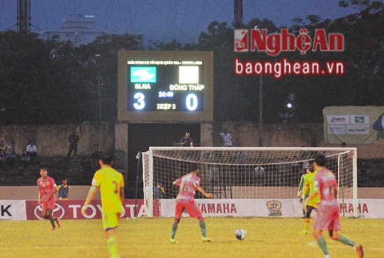 3-0 là tỉ số cuối cùng của trận đấu.