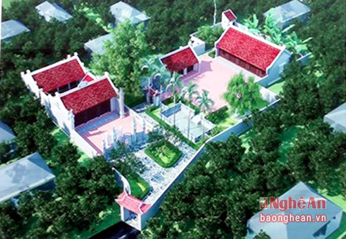 Công trình tu bổ, tôn tạo di tích lịch sử nhà thờ và mộ đồng chí Hồ Tùng Mậu