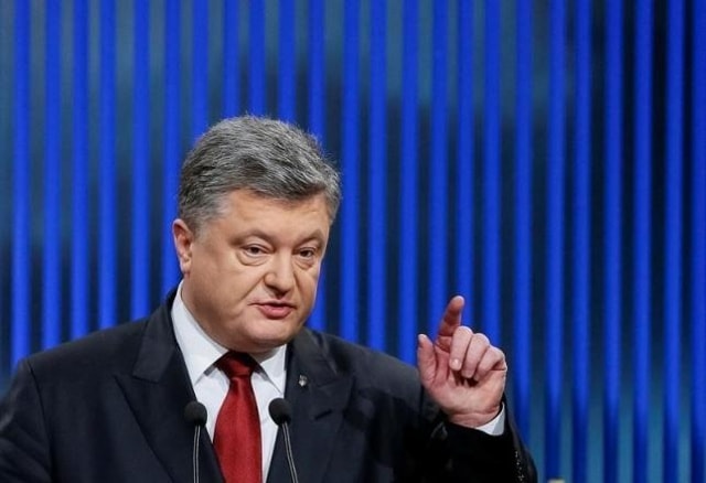 Tổng thống Ukraine Petro Poroshenko trong một cuộc hội thảo tại Kiev hồi tháng 1. Ảnh: Reuters.