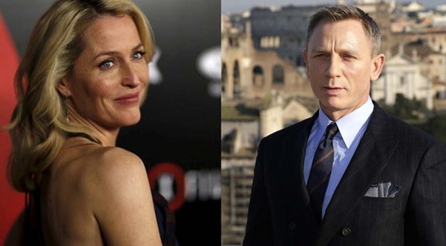 Liệu Gillian Anderson có thể trở thành một điệp viên 007 hoàn hảo như Daniel Graig. Ảnh: Reuters