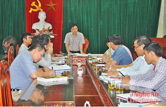 Toàn cảnh buổi làm việc