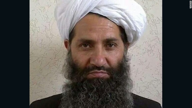 Chân dung Mawlawi Haibatullah Akhunzada, tân thủ lĩnh Taliban tại Afghanistan. Ảnh: AP