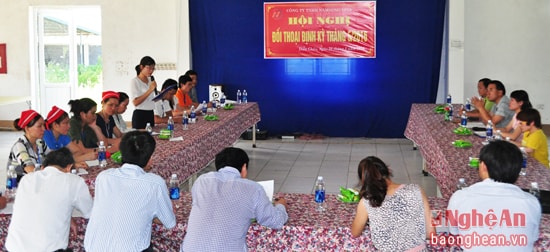 Quang cảnh cuộc đối thoại