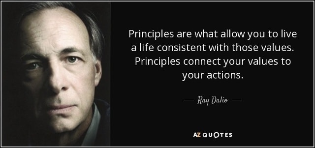 2.Ray Dalio nổi tiếng bởi các nguyên tắc kinh doanh và phong cách làm việc chặt chẽ giúp làm nên thành công của ông (nguồn: AZ quotes)