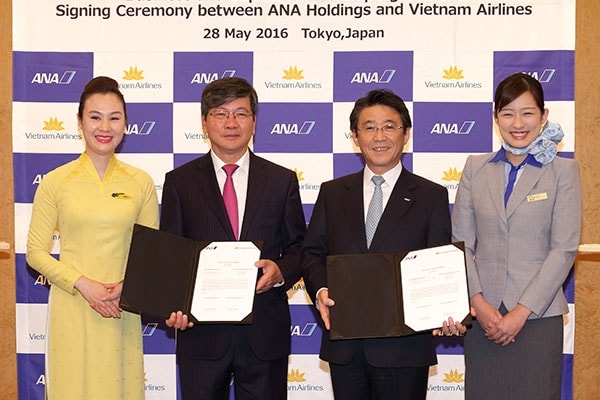 Tập đoàn ANA (Nhật Bản) trở thành cổ đông quan trọng của VNA
