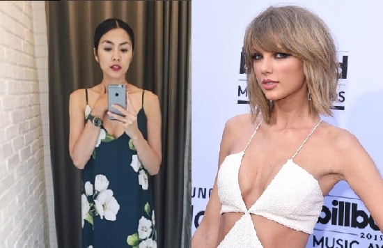 Tăng Thanh Hà, Taylor Swift dẫn đầu xu hướng ngực nhỏ gợi cảm, tự nhiên cho phái đẹp.