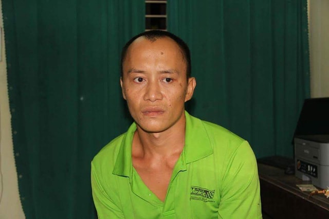 Đối tượng Vỹ tại cơ quan điều tra