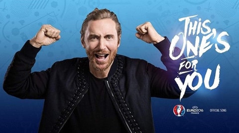 David Guetta trình diễn ca khúc chủ đề của EURO 2016.