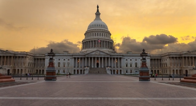 Điện Capitol Mỹ. Ảnh: Sputnik.