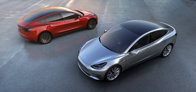 Mẫu xe điện đang gây sốt trên toàn thế giới Tesla 3. Ảnh: Tesla.