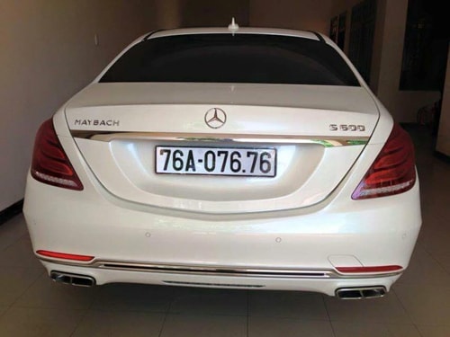  Mercedes-Maybach S600 tại Quảng Ngãi.