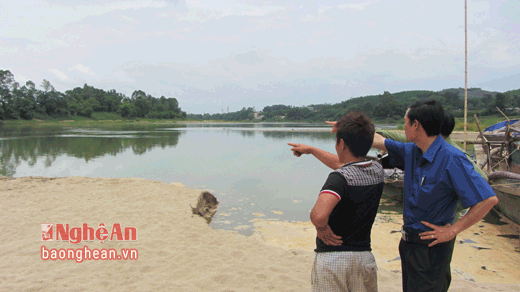 Địa điểm Trần Văn Đức bị ngã xuống sông dẫn đến cái chết thương tâm.