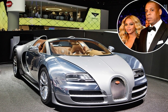 Beyonce tặng Jay Z chiếc xe Bugatti Veyron trị giá hai triệu USD nhân sinh nhật lần thứ 41 của chồng.