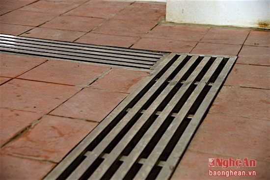 Khu giết mổ nay đã có hệ thống thoát nước để đảm bảo vệ sinh.