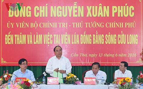 Thủ tướng Nguyễn Xuân Phúc kết luận tại buổi làm viêc