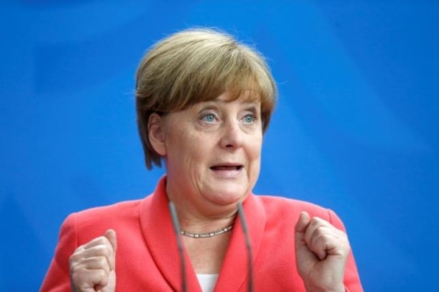 Bà Merkel đến Trung Quốc với áp lực lớn. Ảnh: Reuters.