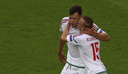 Đội tuyển Hungary đã gây bất ngờ đầu tiên của Euro 2016
