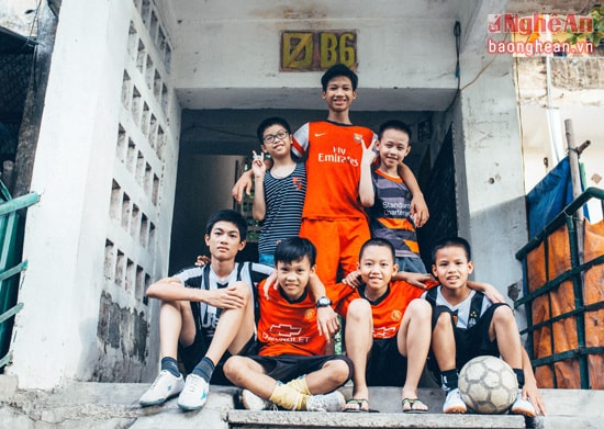 “Chúng tôi là những cầu thủ nhí nhà Quang Trung”