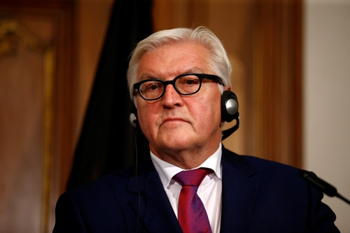 Ngoại trưởng Đức Frank-Walter Steinmeier. Ảnh: Reuters.