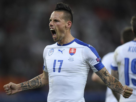 Hamsik có thể tiếp tục tỏa sáng giúp Slovakia giành điểm trước ĐT Anh?