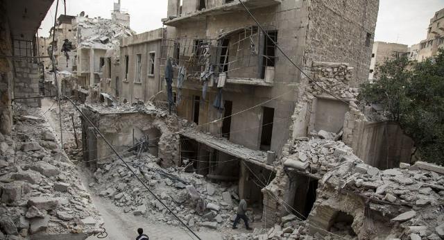 Aleppo, Syria. Ảnh: AFP.