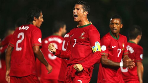 Ronaldo và đồng đội đang rất quyết tâm đánh bại Hungary để giành vé vào vòng sau