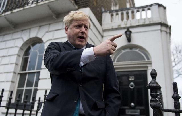 Ông Boris Johnson, cựu Thị trưởng thành phố London. Ảnh: SIPA.