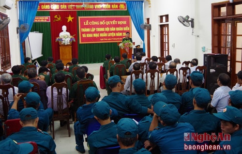 Quang cảnh buổi lễ