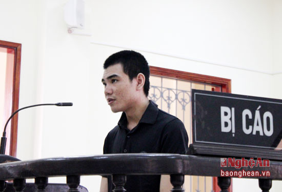 Bị cáo Vi Văn Hai tại tòa