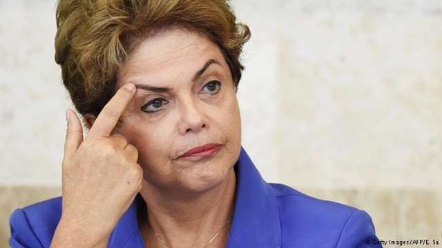 Báo cáo mới nhất của Thượng viện Brazil khẳng định Tổng thống bị bãi nhiệm Brazil Dilma Rousseff vô tội. Ảnh: AFP.