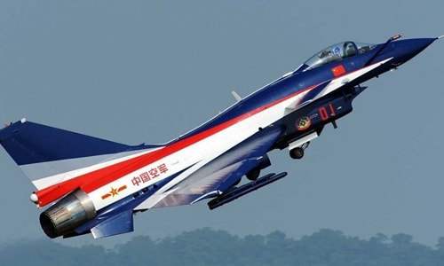 Chiến đấu cơ J-10 của Trung Quốc Ảnh: Business Insider