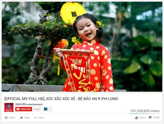 Bé Bảo An, Sơn Tùng M-TP,  Xúc xắc xúc xẻ