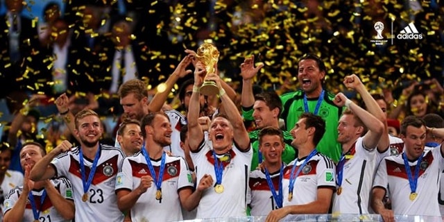 Tuyển Đức vô địch World Cup 2014 trên đất Brazil