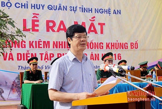 Đồng chí Lê Xuân Đại, Ủy viên Ban Thường vụ Tỉnh ủy, Phó Chủ tịch Thường trực UBND tỉnh 